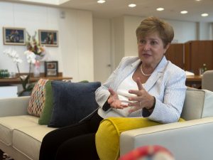 Кристалина Георгиева: В този по-рисков свят за България е още по-важно да бъде в еврозоната