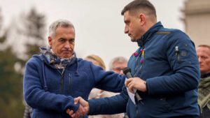 Джордже Симион на първия тур на президентските избори в Румъния