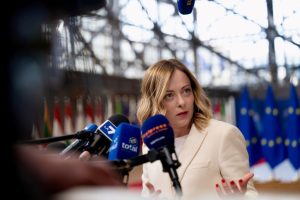 Джорджа Мелони се обяви в подкрепа на Тръмп и срещу европейски войски в Украйна